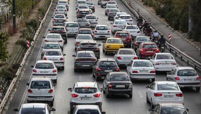  ببینید | ترافیک پرحجم و سنگین در مسیرهای خروجی تهران