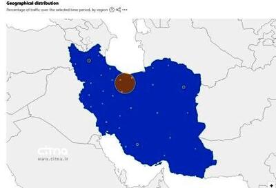  جهش بی‌سابقه ترافیک اینترنت در تهران/اینترنت ایران با سهم ۹۱ درصدی در تهران متمرکز شد؛