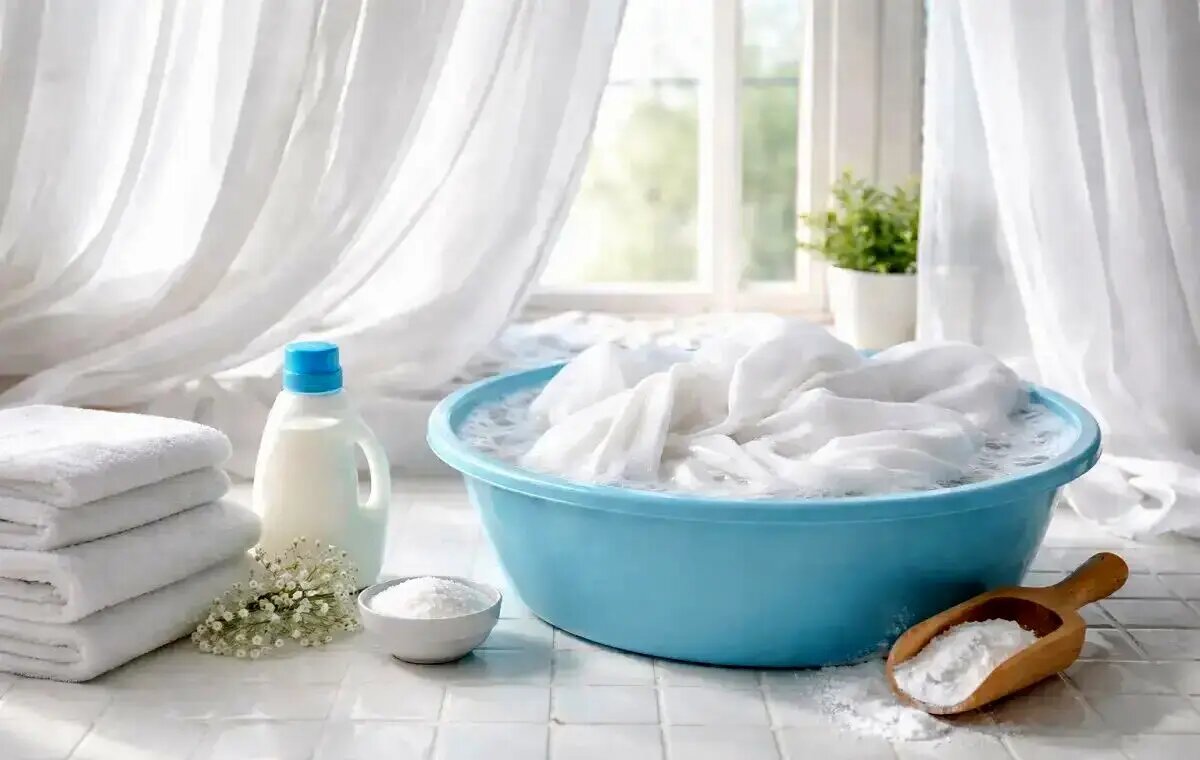 راه‌حل فوری برای سفید شدن پرده چرک مرده