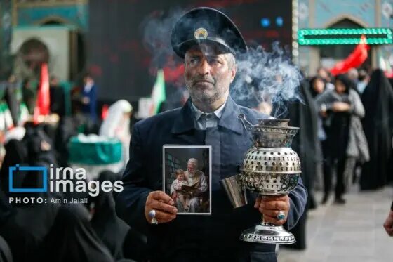 مراسم یادبود شهدای خانواده رهبر معظم انقلاب