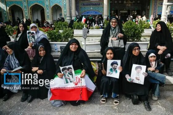 مراسم یادبود شهدای خانواده رهبر معظم انقلاب